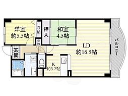 プロスベール高安 5階