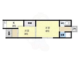 富田林市本町アパート 2階