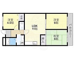 ディアコート藤井寺 2階