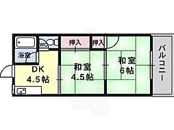 間取図画像 2DK