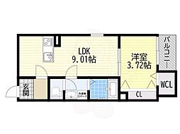 近鉄南大阪線 恵我ノ荘駅 徒歩2分 3階/-