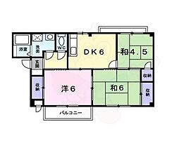 間取図画像 3DK