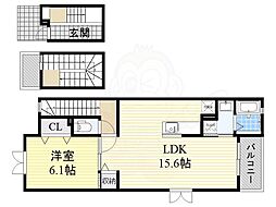 アンジュドルミエール 3階/-