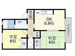 セジュール山の手 2階