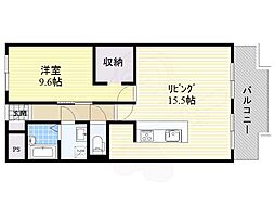 グリーンハイツ松原2号棟 2階/-