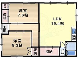 ハイムニシキ 1階/-