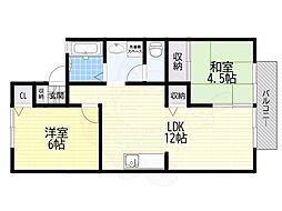 シャトードイワネ22号館 1階