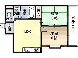 ヴィラーシュ藤井寺 2階