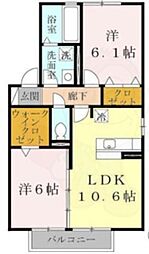 ヴィスタリアハイムB 2階