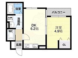 ヴェルメゾン松原東新町 1階/-