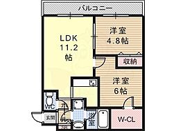 ステラウッド野中2 2階