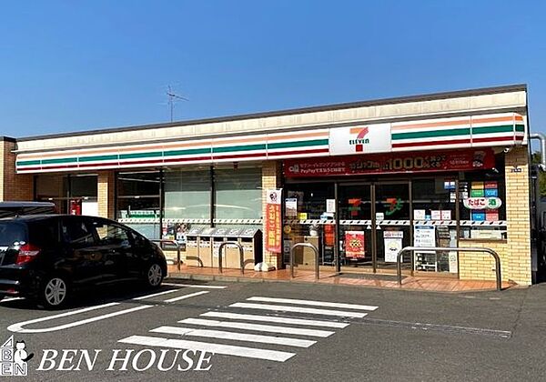 セブンイレブン川崎菅生1丁目店 徒歩15分。時間がない時にさっと寄れて便利なコンビニ。 1140m