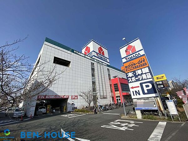 ヤマダデンキテックランド川崎店 徒歩13分。 970m