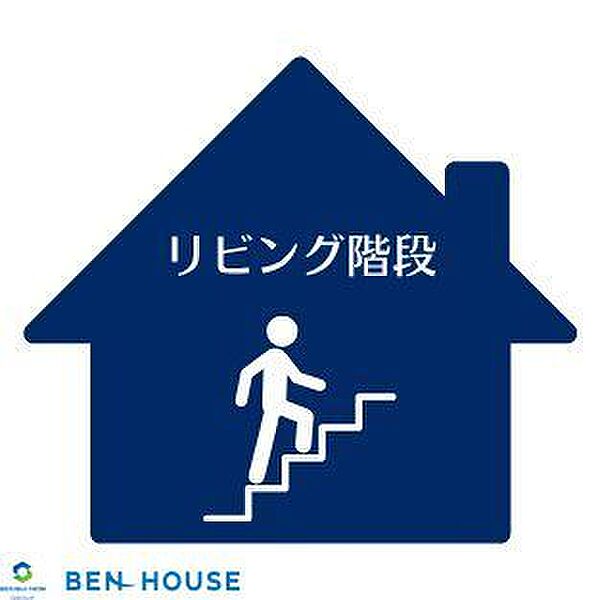 リビング階段