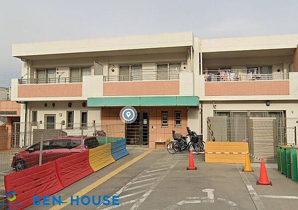 北寺尾第2むつみ保育園 徒歩3分。通勤後にもお迎えに行きやすい距離の保育園です。 180m