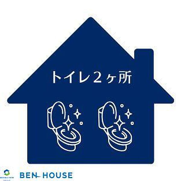 シャワートイレ2か所