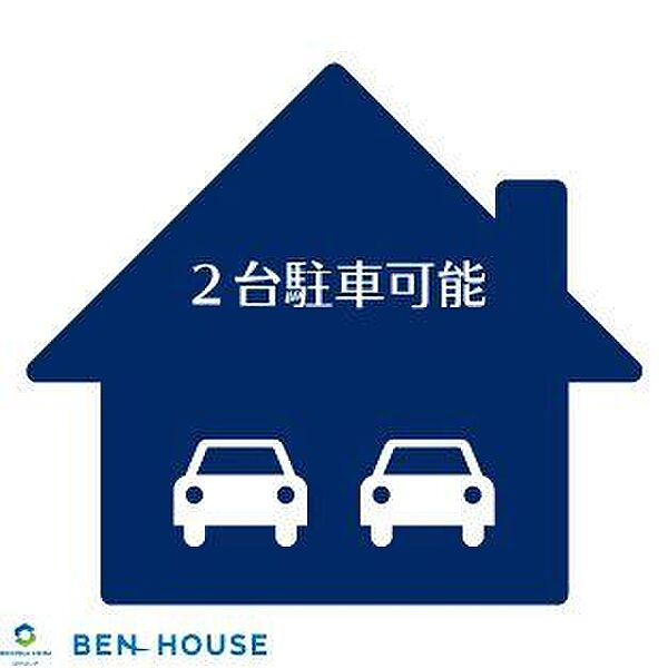 2台駐車可
