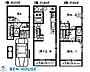 間取り：・「小向仲野町」2008年5月築3階建・前面道路約8．7ｍと広々、開放感ございます！・水回り設備が集約されており日々の家事もはかどります・空家のためいつでも内覧可能、ご契約後は即入居可能♪