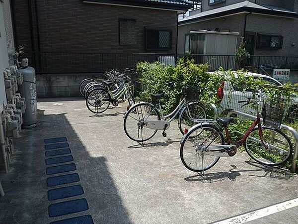 画像15:バイク・自転車置き場