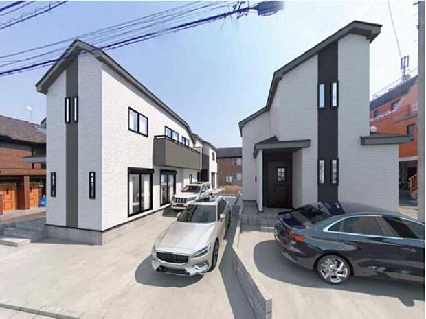 (完成予想図/外観)設備、収納が整った暮らしやすい住まいで、笑顔あふれる新生活を始めませんか？