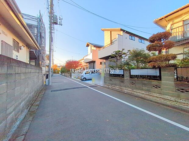 前面道路含む現地