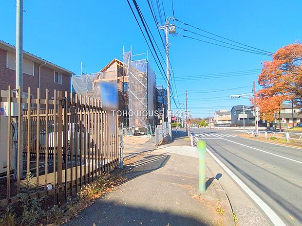 前面道路含む現地