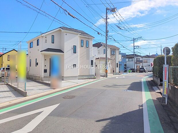 前面道路含む現地