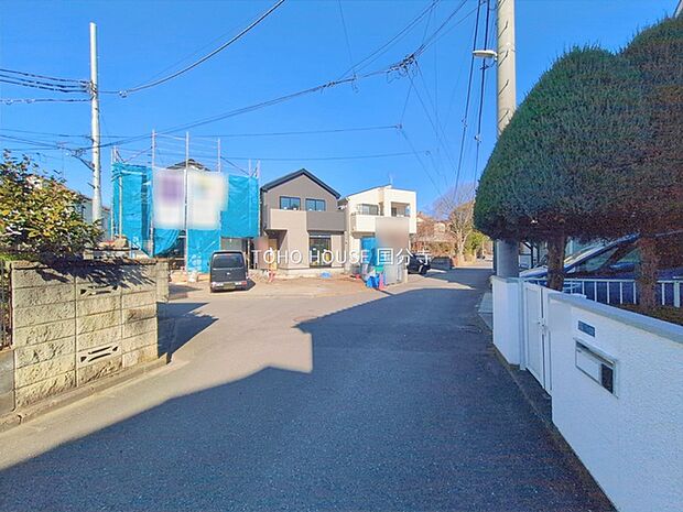 前面道路含む現地