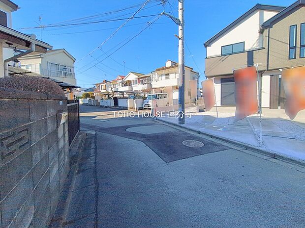 前面道路含む現地