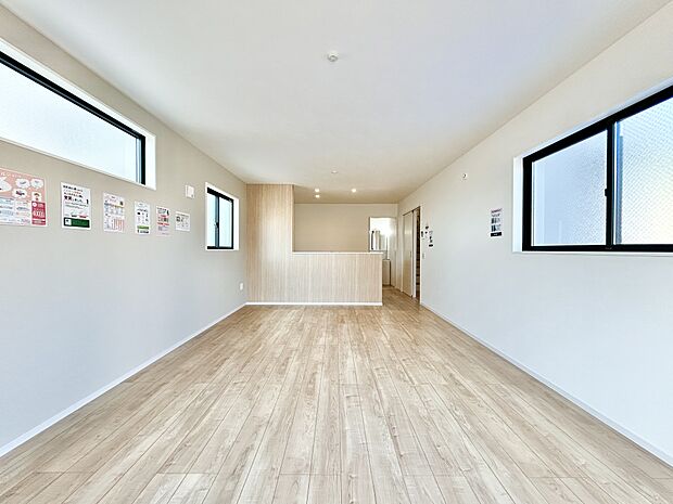 レイアウトを考えやすい間取りです。お好みの家具を配置して、心地よい空間をおつくりください。