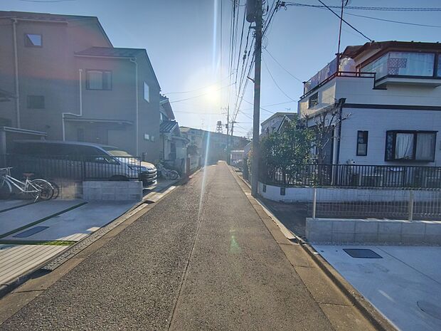 交通量や駅までの距離も、購入時の大切なポイントです。実際に現地でご確認ください。