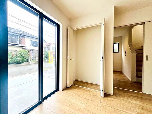 用途別に収納ができ、使いやすく、すっきりと片付いた住まいが実現します。