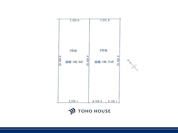 現況更地につき、設計から建築までスムーズに進められます。カースペースも検討可能なゆとりある敷地です。