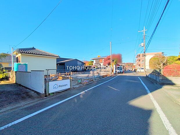 前面道路含む現地