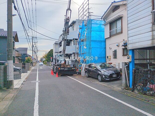 前面道路含む現地