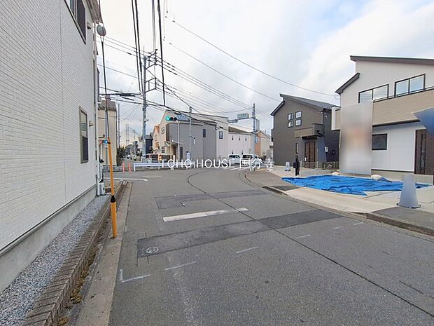 前面道路含む現地