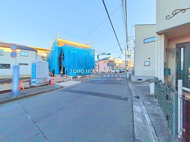 前面道路含む現地