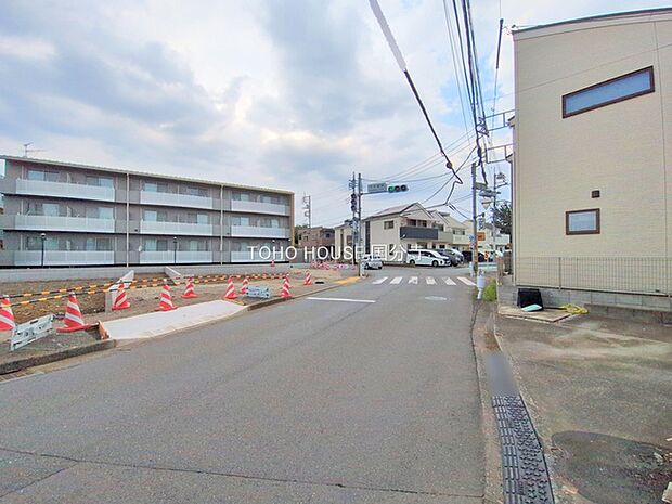 前面道路含む現地