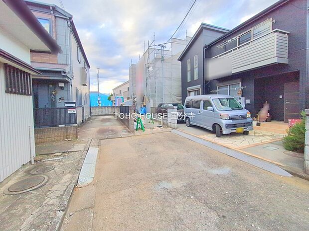 前面道路含む現地