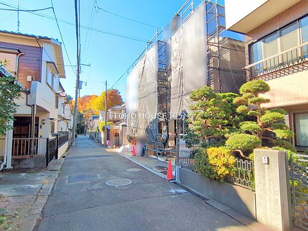 前面道路含む現地