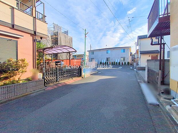 前面道路含む現地