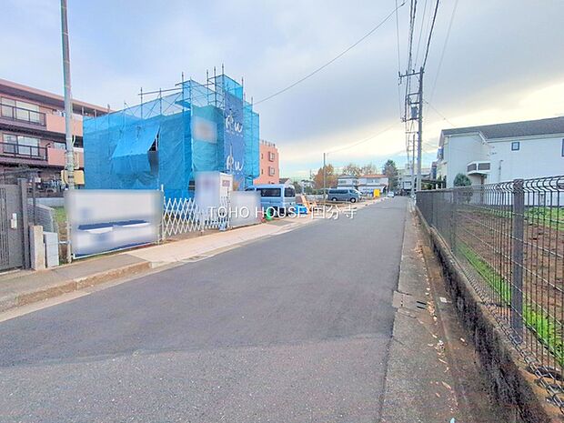 前面道路含む現地