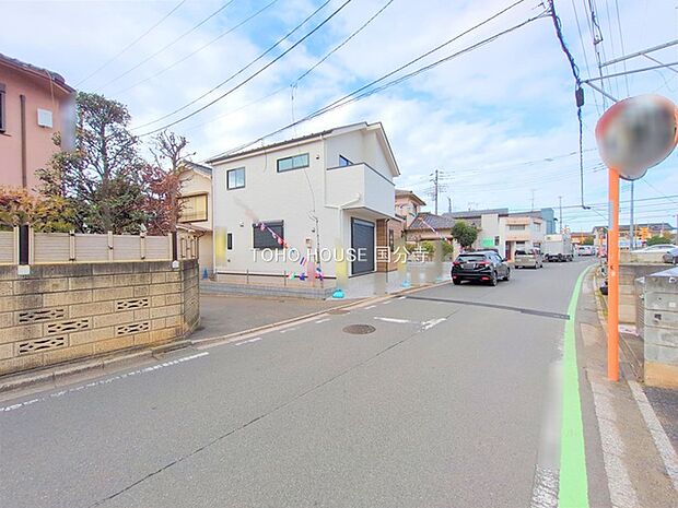 前面道路含む現地