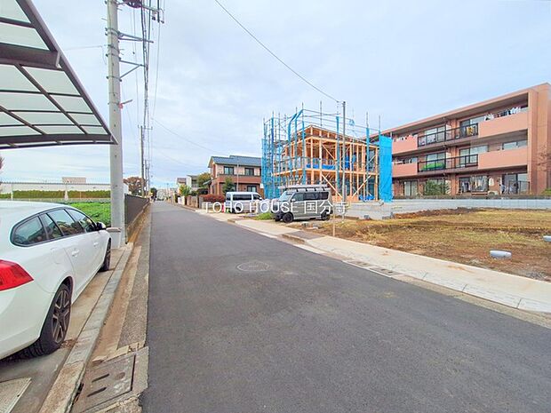 前面道路含む現地