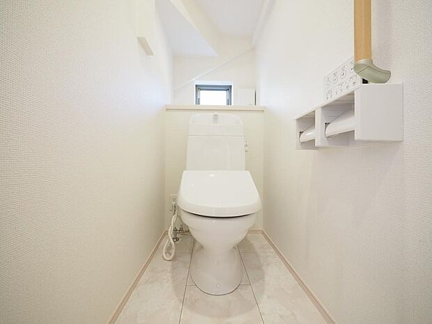 使用後すぐに手を洗うことができ、衛生的なトイレです。