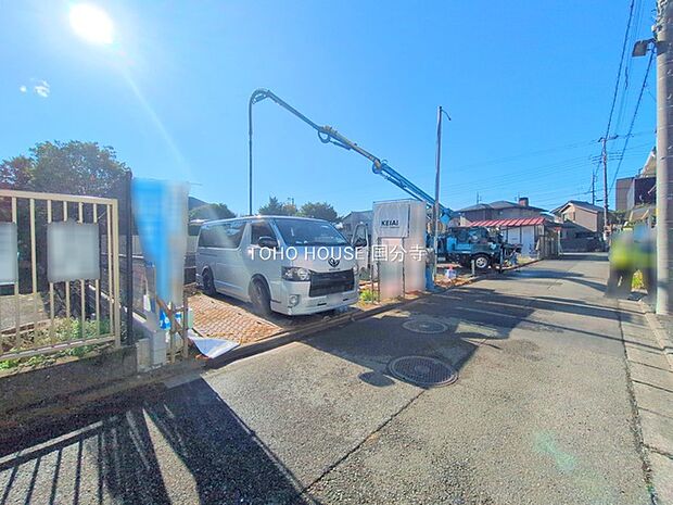 前面道路含む現地
