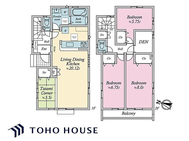 レイアウトを考えやすい間取りです。お好みの家具を配置して、心地よい空間をおつくりください。