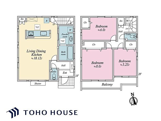 キッチンからLDを見渡すことができる間取りのため、お子様がいらっしゃるご家庭におすすめです。