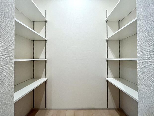 用途別に収納ができ、使いやすく、すっきりと片付いた住まいが実現します。
