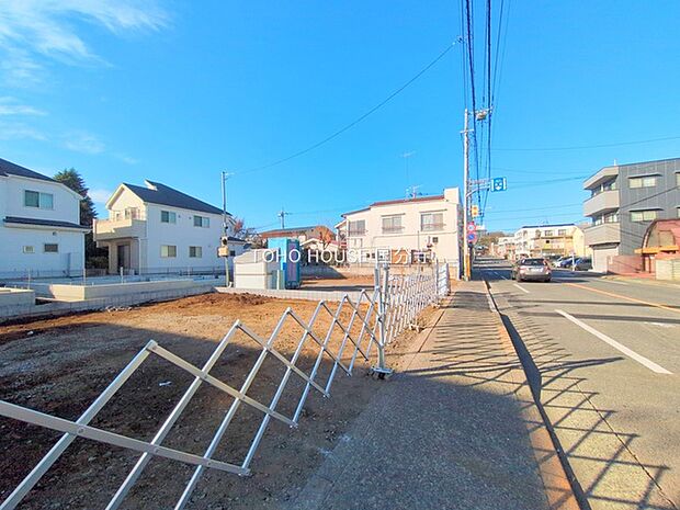 前面道路含む現地